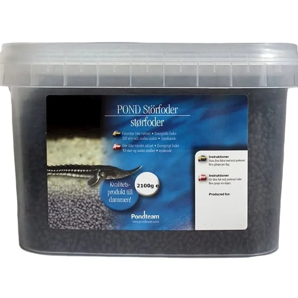 Størfoder 2100 gram – 3,5 liter 3 mm pellets