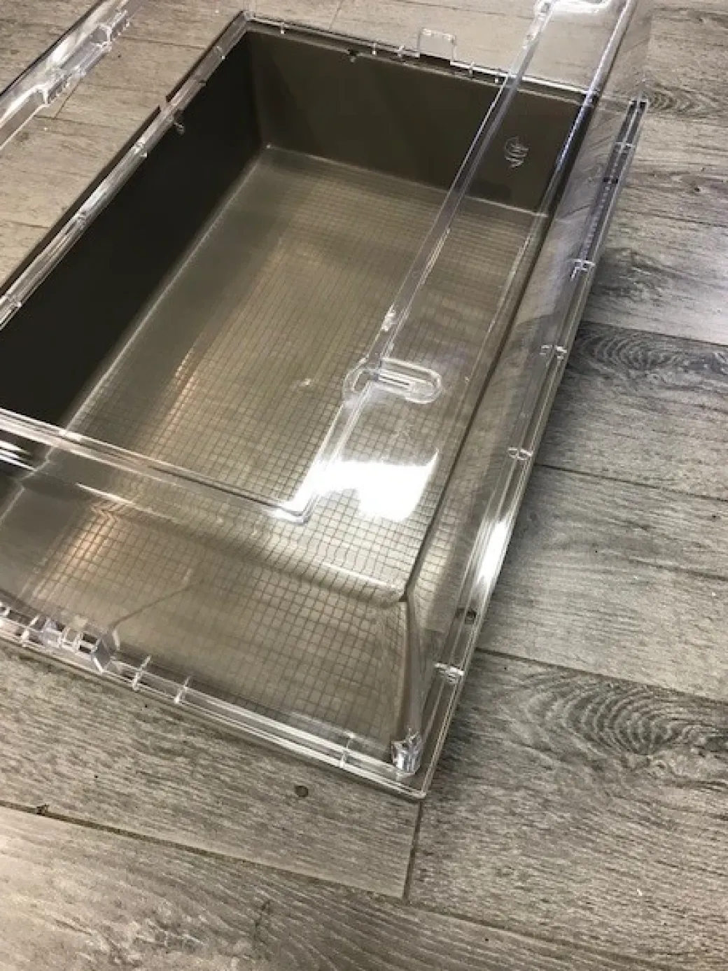 Tamburino Hamsterbur grå/brun bund
