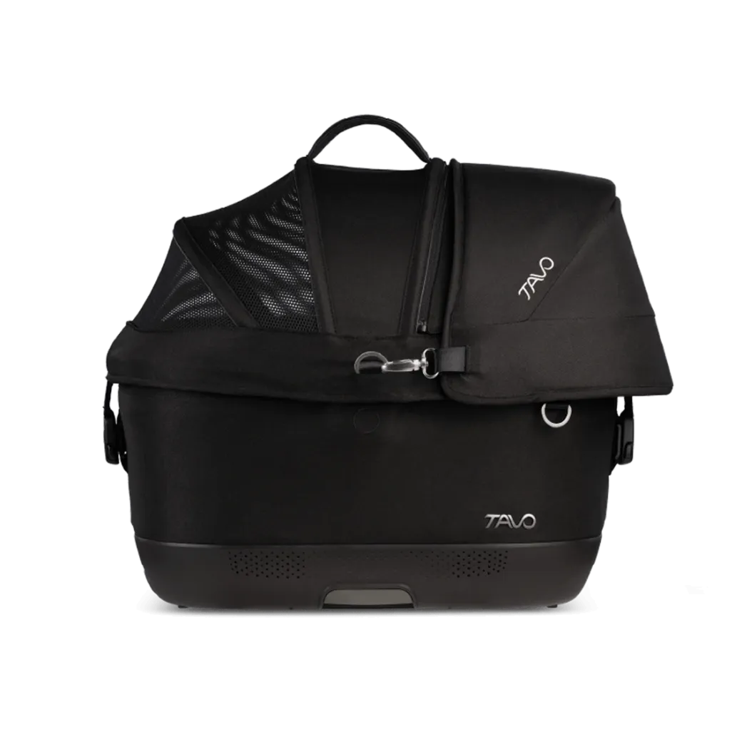 Tavo MAEVE ISO6X ONYX Sort - Crashtestet ISOFIX-autostol til kæledyr