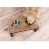 Tommy twin feeder set med stand 2700 ml