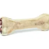 Treattime Presset Ben med fyld af oksepenis 17 cm 115 g - tyggeben til hunde