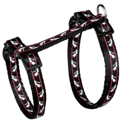 Trixie Kattesele i nylon 27-46 cm med line 1.2 m (TX4142)