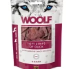 Woolf Hundesnack Bløde Strimler med And