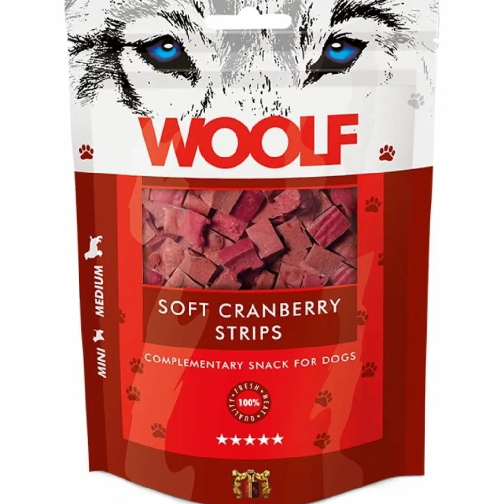 Woolf Hundesnack Tranebær Bites