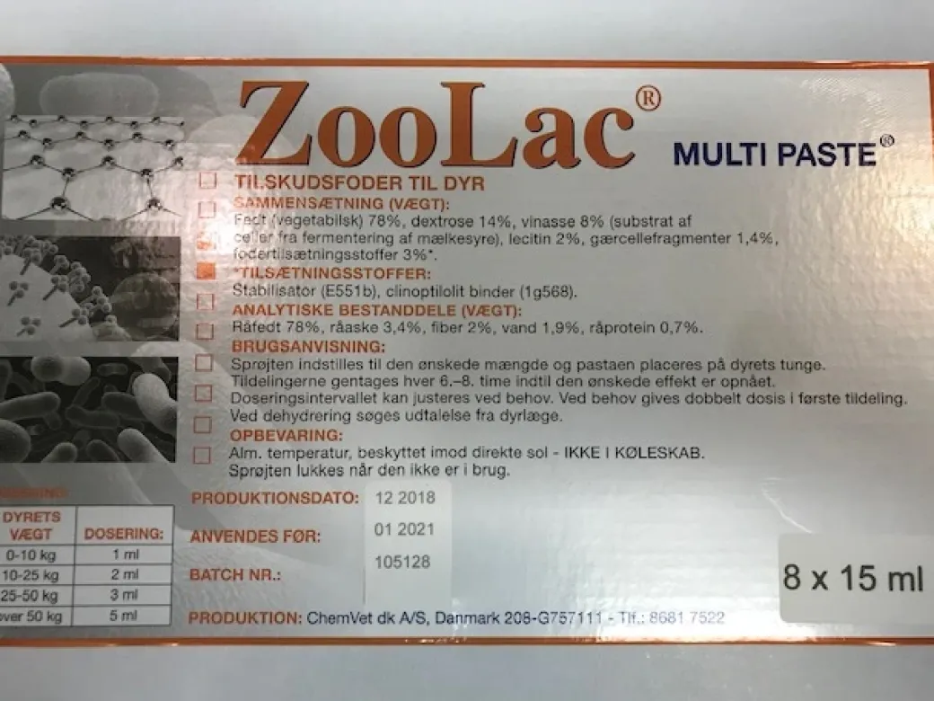 ZooLac Multipaste 15 ml